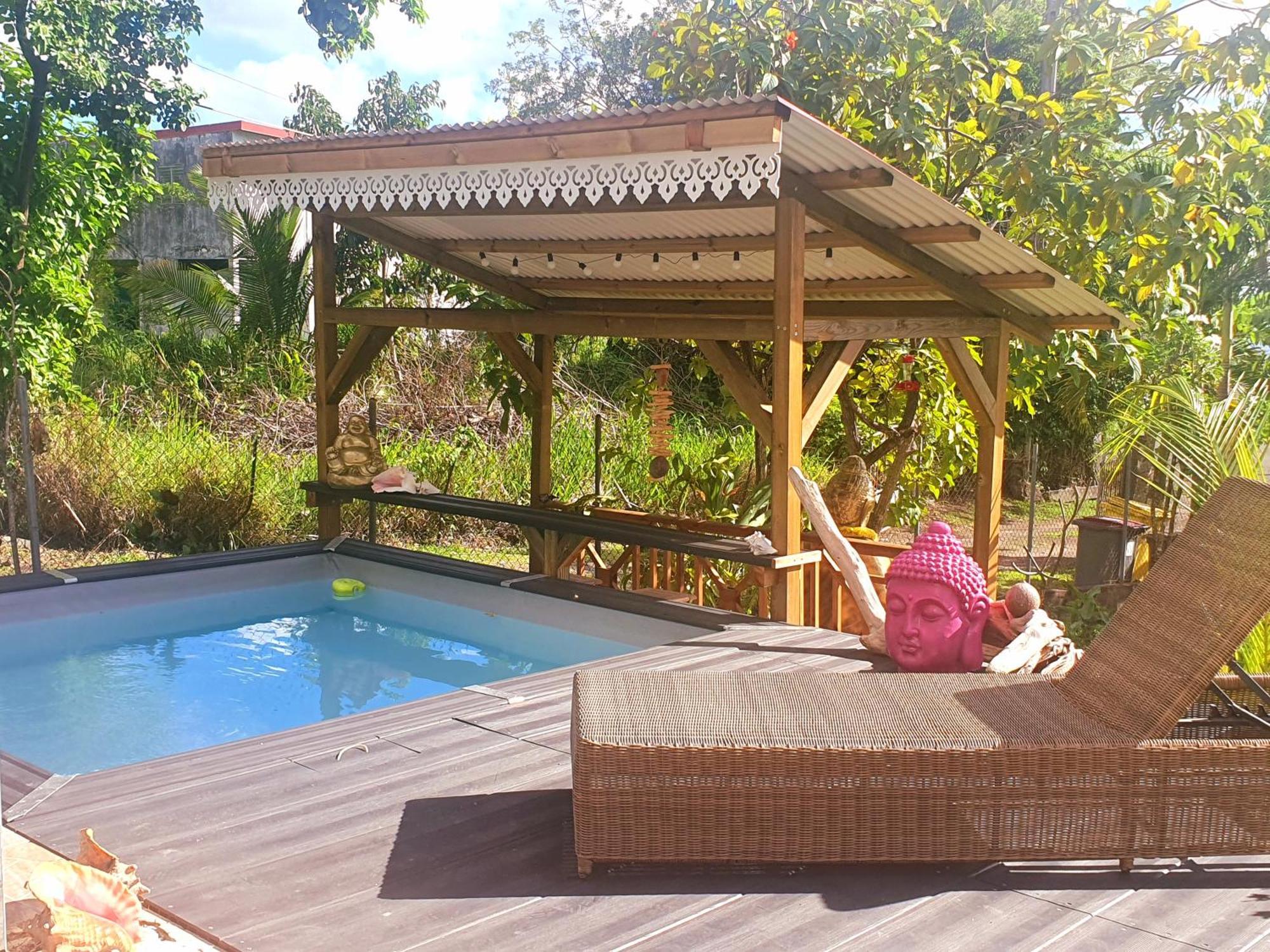 Ti Oasis Colibri, 1 Chambre, Piscine, A 150M De La Plage Sainte-Luce Exterior photo