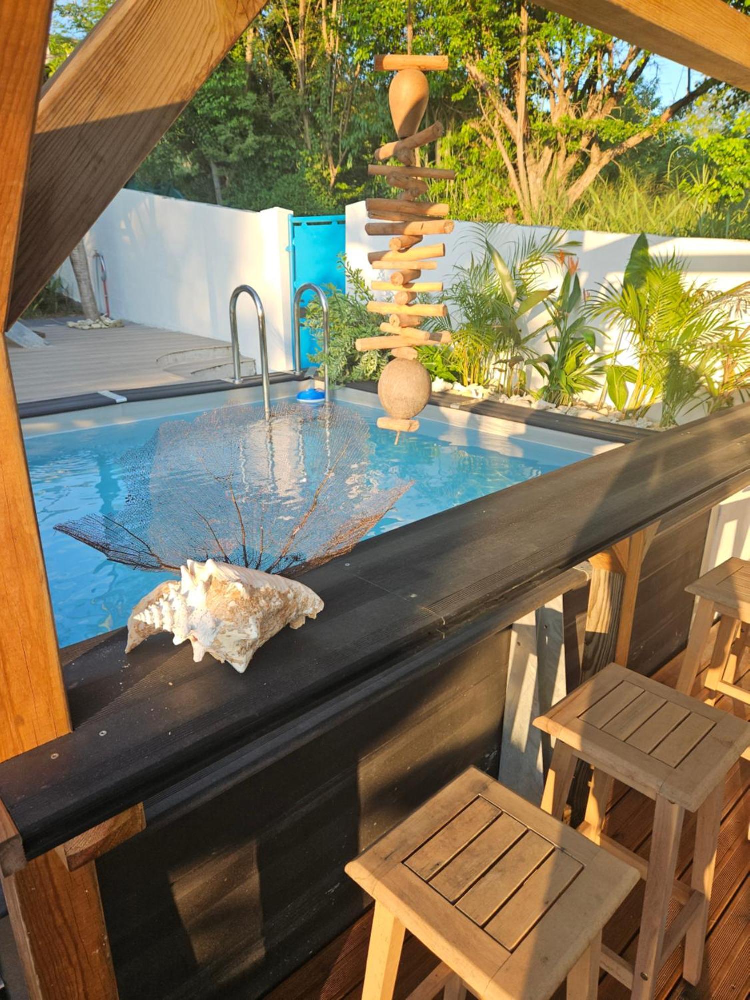 Ti Oasis Colibri, 1 Chambre, Piscine, A 150M De La Plage Sainte-Luce Exterior photo