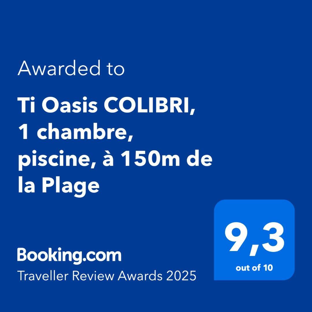 Ti Oasis Colibri, 1 Chambre, Piscine, A 150M De La Plage Sainte-Luce Exterior photo
